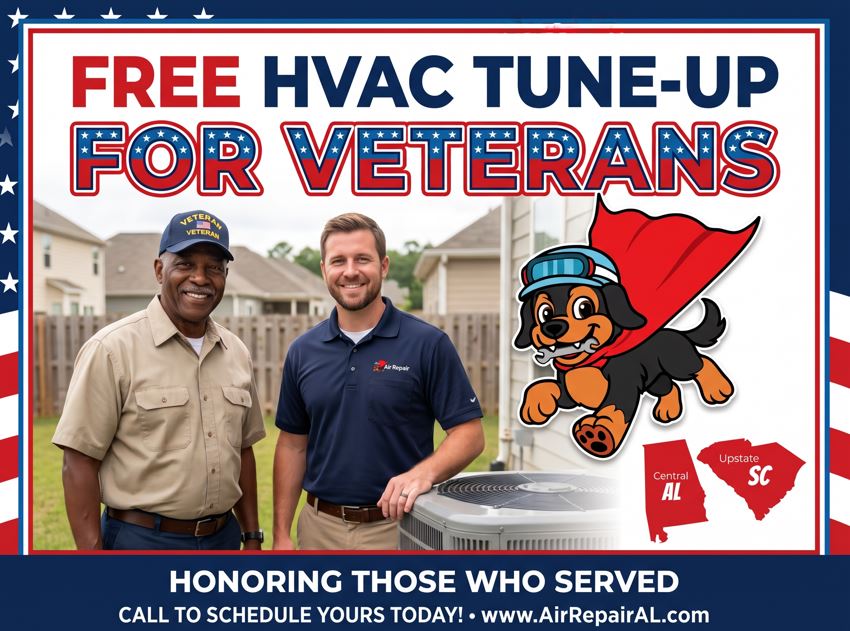 Air Repair Al Vet Free Tune Up Coupon