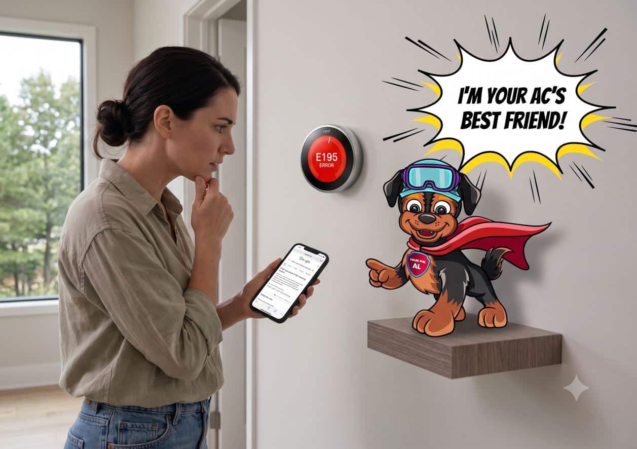 Greenville SC Homeowner Trying To Figure Out Thermostat Error Code