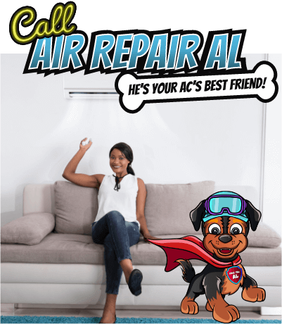calll-air-repaiur-al-woman-with-minisplit-ac
