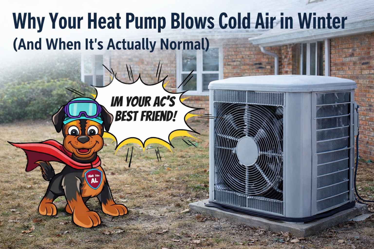 Heat Pump Winter Blowing Cold Air