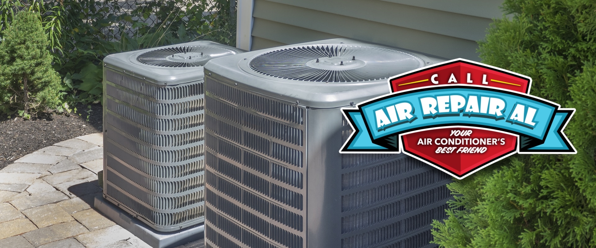Hvac Condensor With Logo